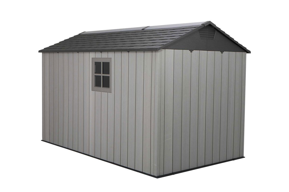 Сарай пластиковый WoodLook 7*12 фото 3