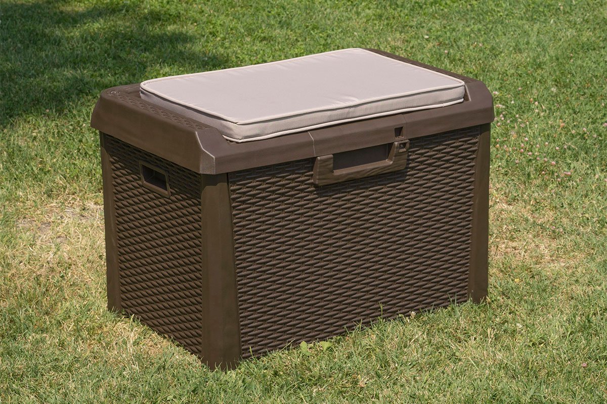 Сундук Toomax Santorini Compact 120л, коричневый фото 3