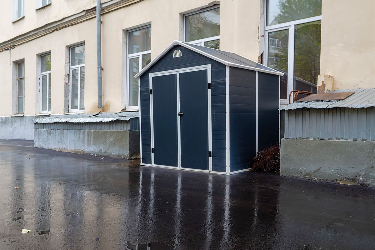 Сарай пластиковый Black Fox Modernist G 4,5м2 фото 9