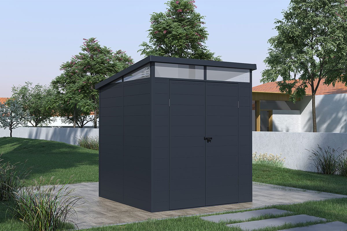 Сарай пластиковый Black Fox Artisan 3.6 м2 (1.9 x 1.91 м) фото 4