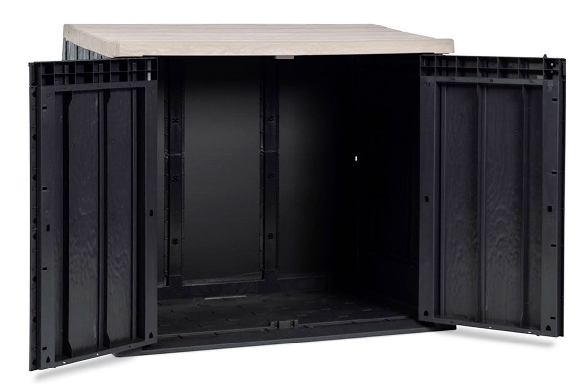 Ящик пластиковый TOOMAX STORA WAY PLUS XL 1270л, антрацит/светло-серый фото 3