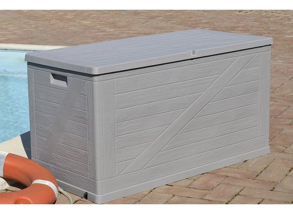 Сундук Toomax WoodLine, 420 л Светло-серый