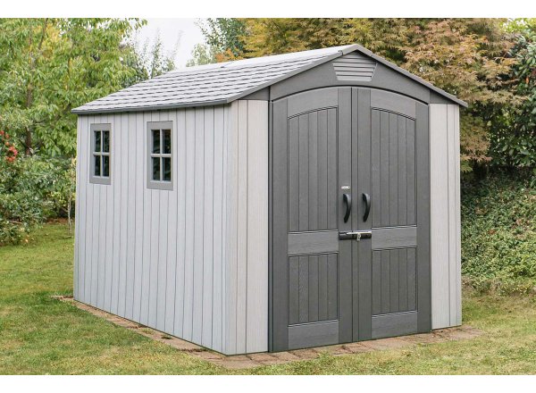 Сарай пластиковый WoodLook 7*12