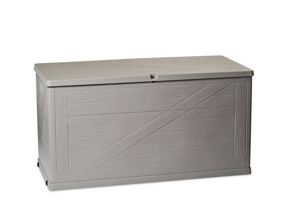 Сундук Toomax WoodLine, 420 л Светло-серый
