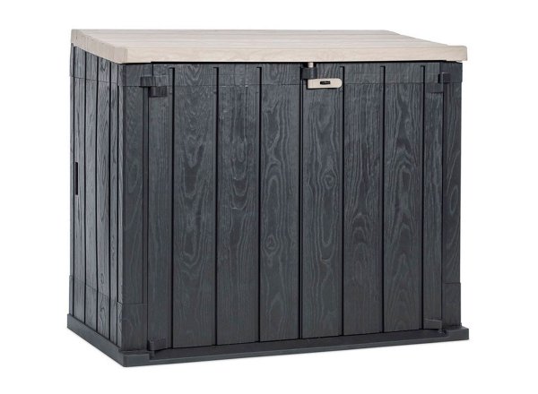 Ящик пластиковый TOOMAX STORA WAY PLUS XL 1270л, антрацит/светло-серый
